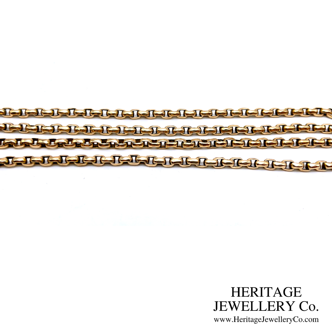 Antique Gold Long-Guard Chain