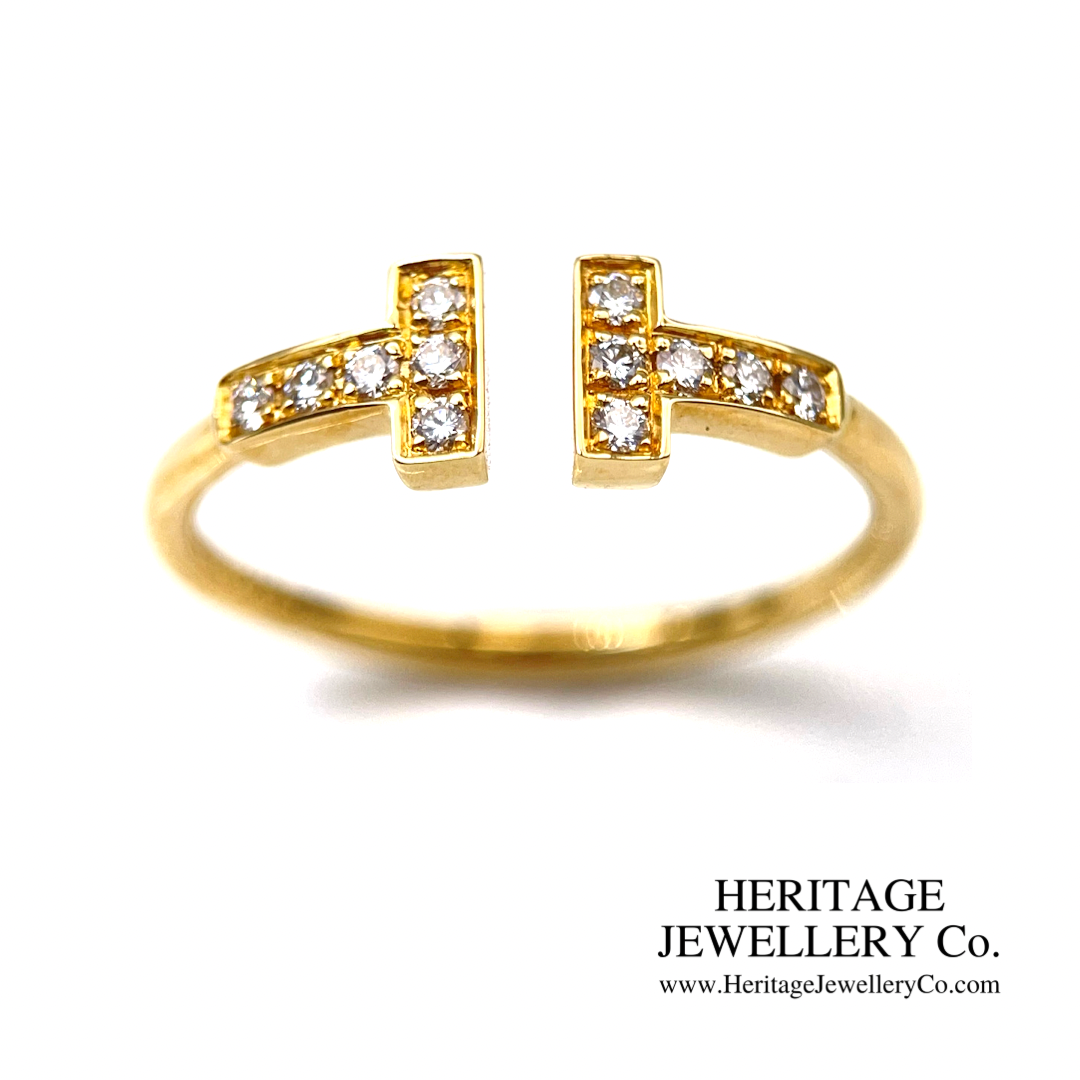 Tiffany diamond wire ring deals