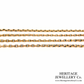Antique Gold Long Guard Chain (9ct Gold)