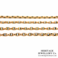 Antique Gold Long Guard Chain (9ct Gold)