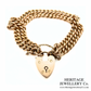 Antique Gold Double Curb Bracelet (9ct Gold)