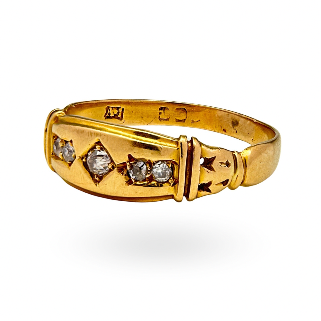 Antique Diamond Gypsy Ring