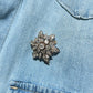 Victorian Diamond Snowflake Brooch / Pendant (c. 4.50ct)