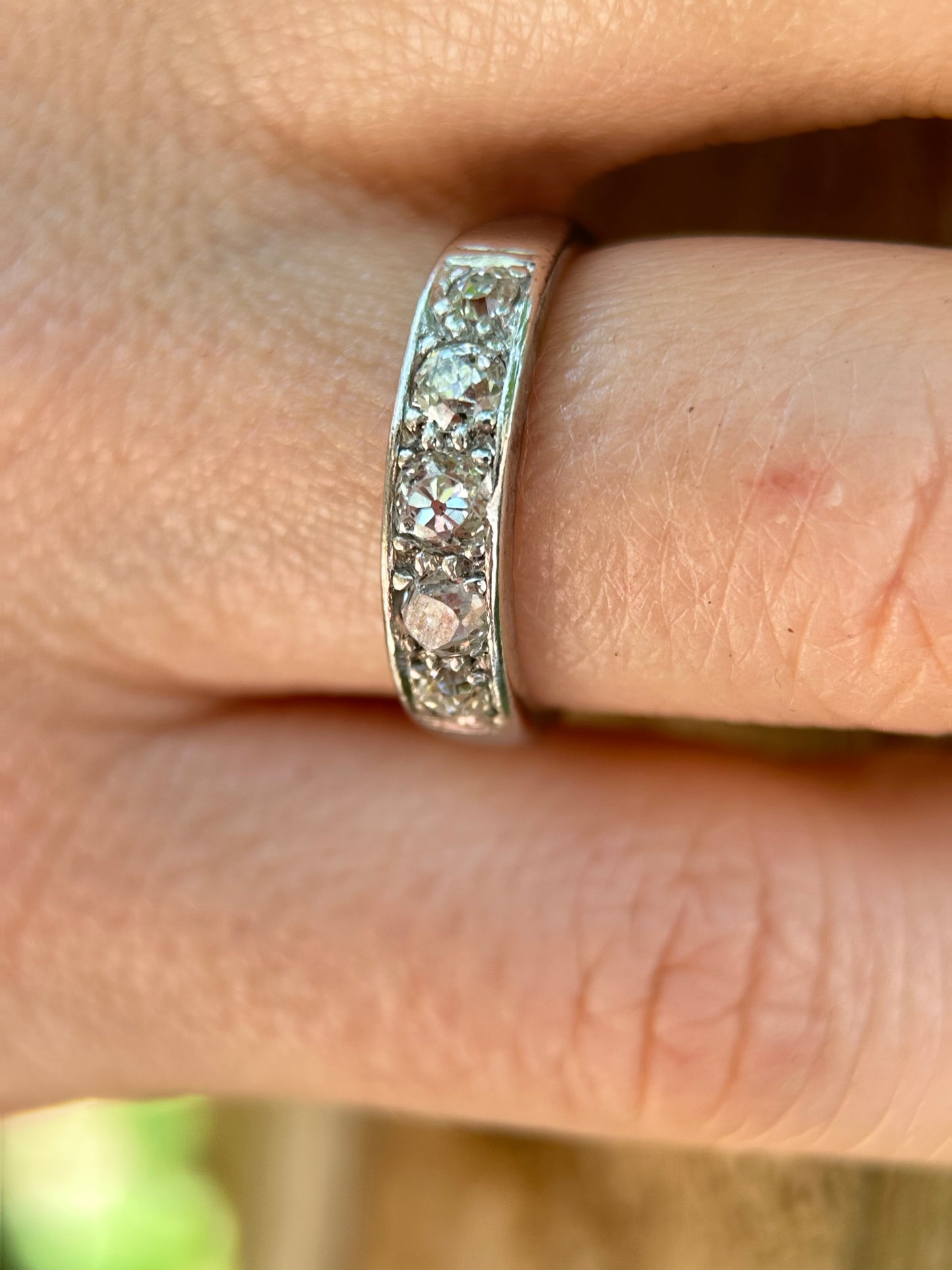 5-Stone Old Cut Diamond Ring