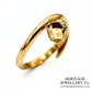Antique 18K Gold Snake Ring
