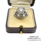 French Diamond Cluster Ring (Platinum)