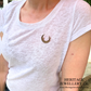 Victorian 15ct Gold Crescent Brooch
