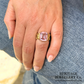 Art Nouveau Amethyst Ring (Spanish)