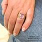 Art Nouveau Amethyst Ring (Spanish)
