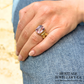 Art Nouveau Amethyst Ring (Spanish)