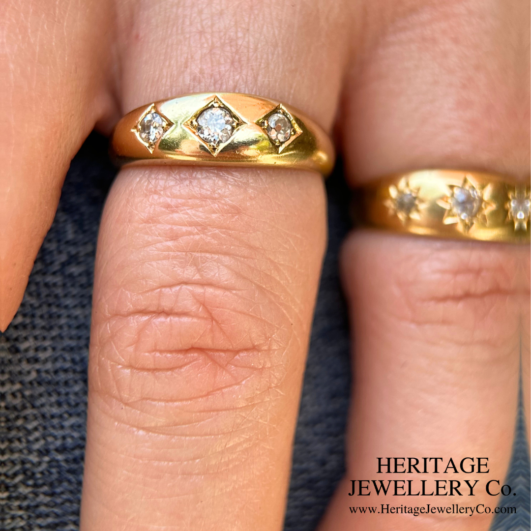 Antique Diamond Gypsy Ring (c.1914)