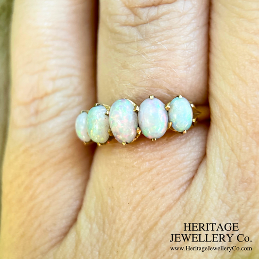 Antique Opal 5-stone Ring