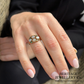 Antique Opal and Emerald Ring