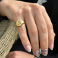 Vintage Gold Intaglio Signet Ring (18ct Gold)