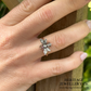 Georgian Diamond Butterfly Ring