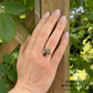 Georgian Garnet and Diamond Duchesse Ring