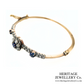 Antique Sapphire & Diamond Bangle (18ct Gold)