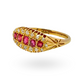 Antique Ruby And Diamond Ring