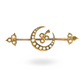 Antique Pearl Bar Brooch