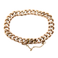 Antique Gold Curb Bracelet
