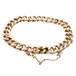 Antique Gold Curb Bracelet
