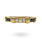 Cartier Diamond and Sapphire Ring