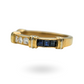 Cartier Diamond and Sapphire Ring