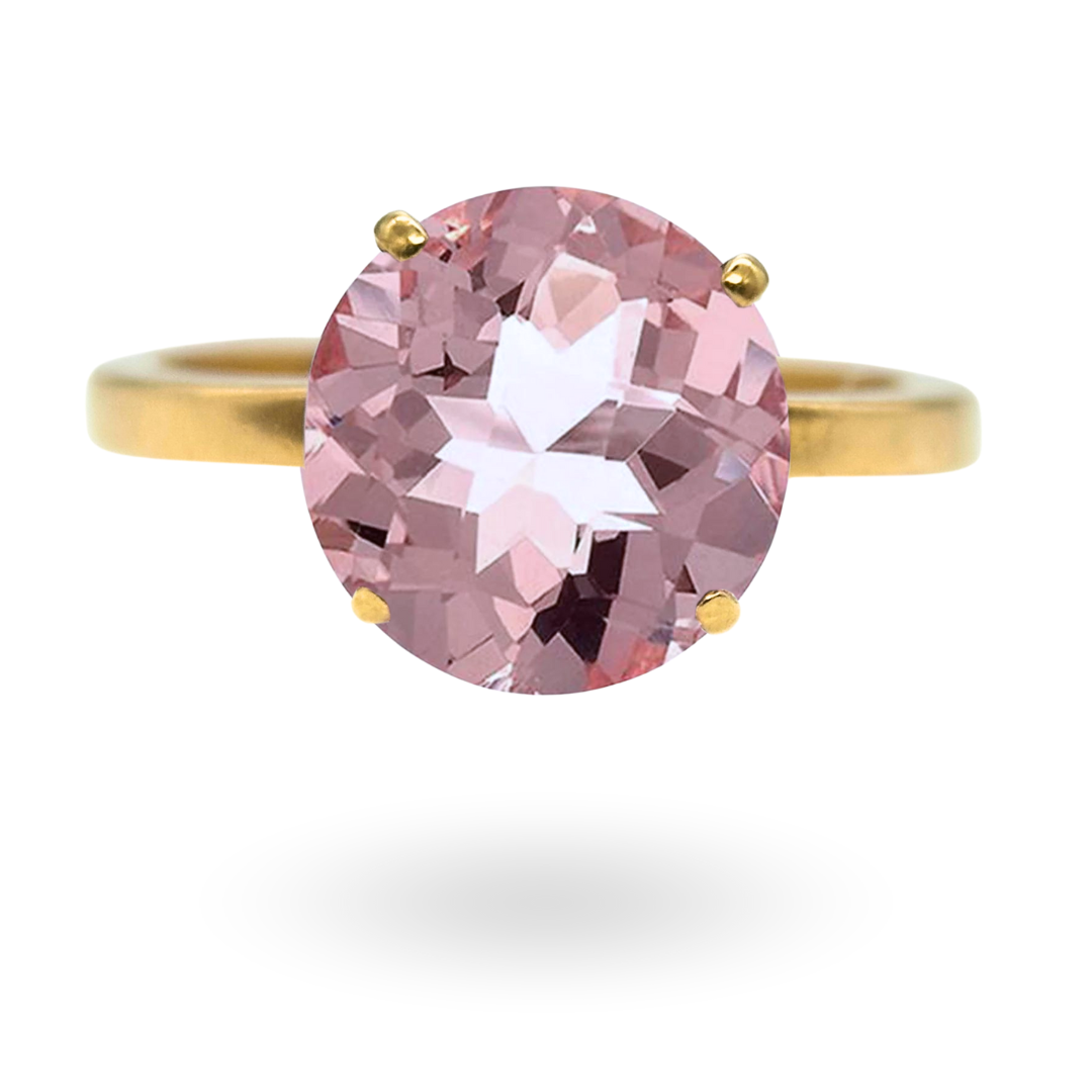 Vintage Morganite Single Stone Ring