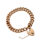 Antique Gold Curb Bracelet