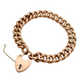 Antique Gold Curb Bracelet