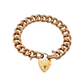 Antique "Night and Day" Curb Bracelet
