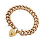 Antique "Night and Day" Curb Bracelet