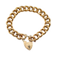 Antique "Night and Day" Curb Bracelet