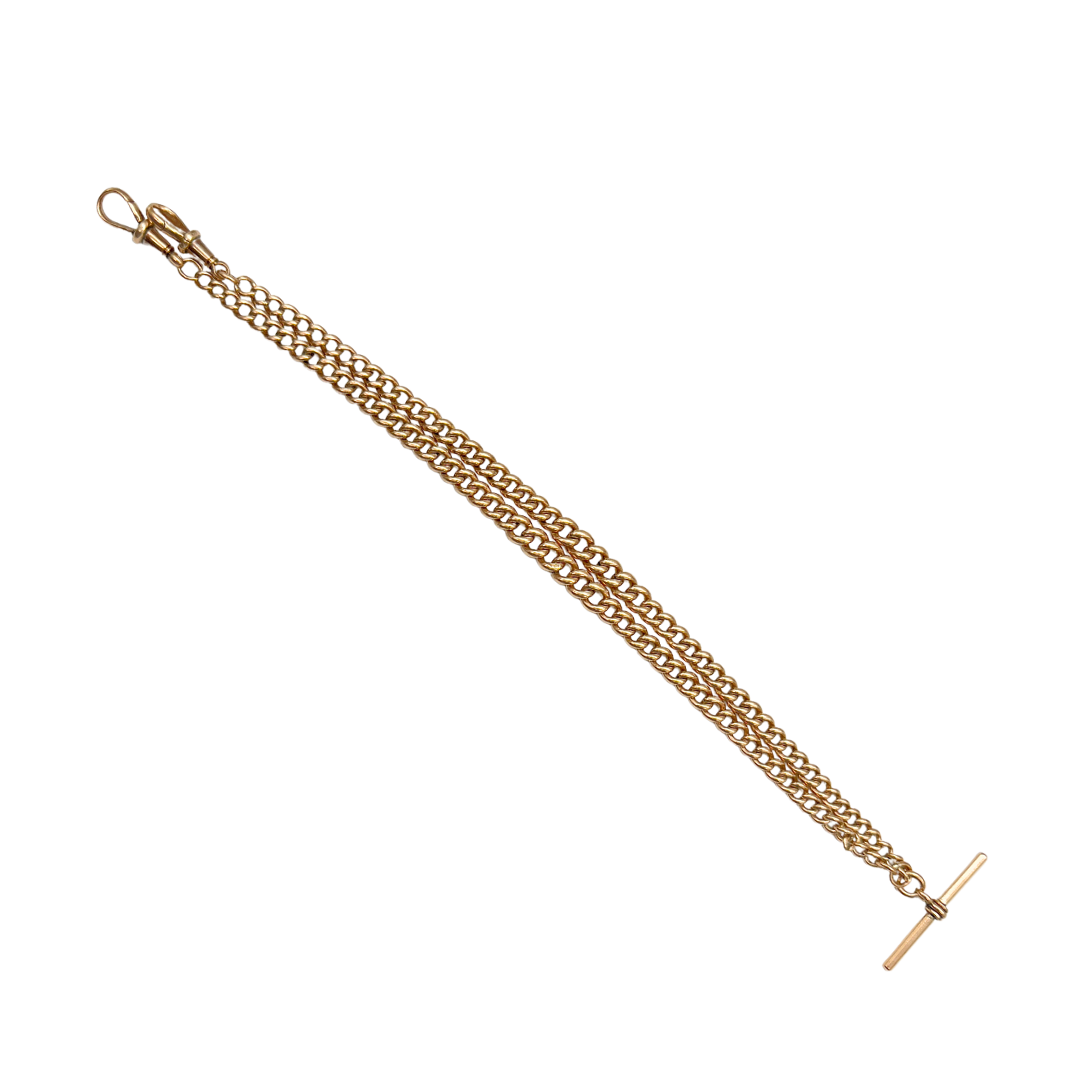 Antique Gold Albert Chain