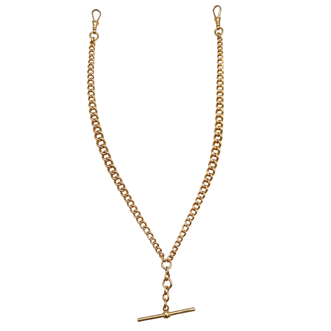 Antique Gold Albert Chain