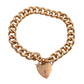 Antique Gold Curb Bracelet