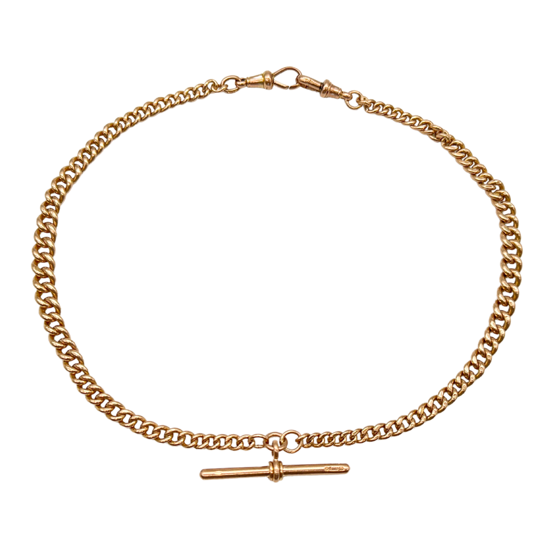 Antique Gold Albert Chain