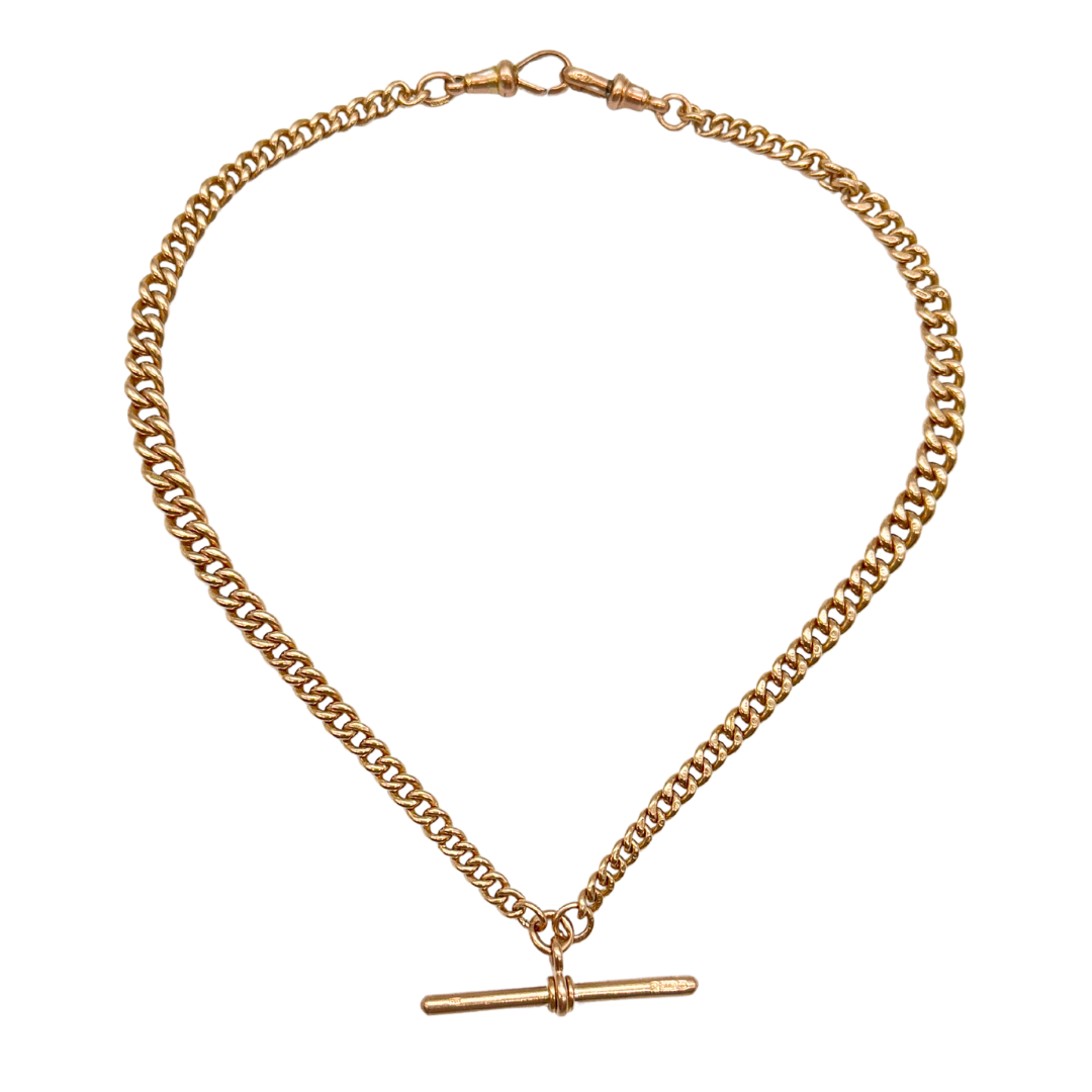 Antique Gold Albert Chain