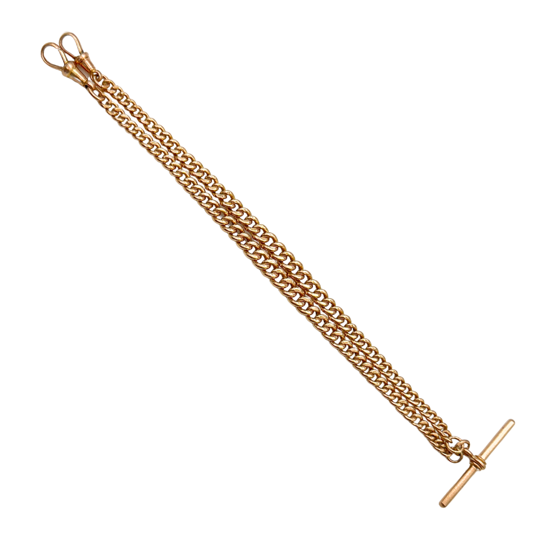 Antique Gold Albert Chain