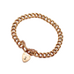Antique Gold Curb Bracelet