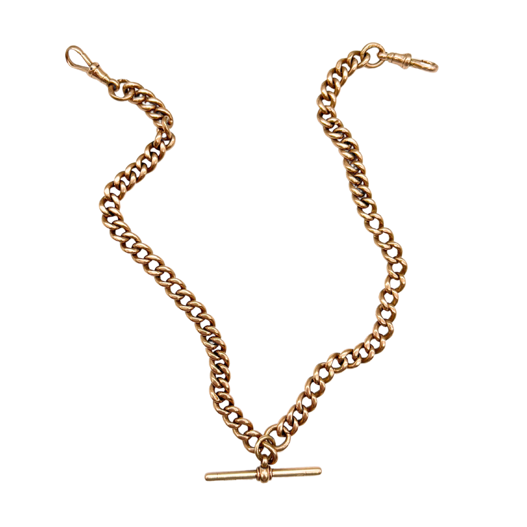 Antique Gold Albert Chain