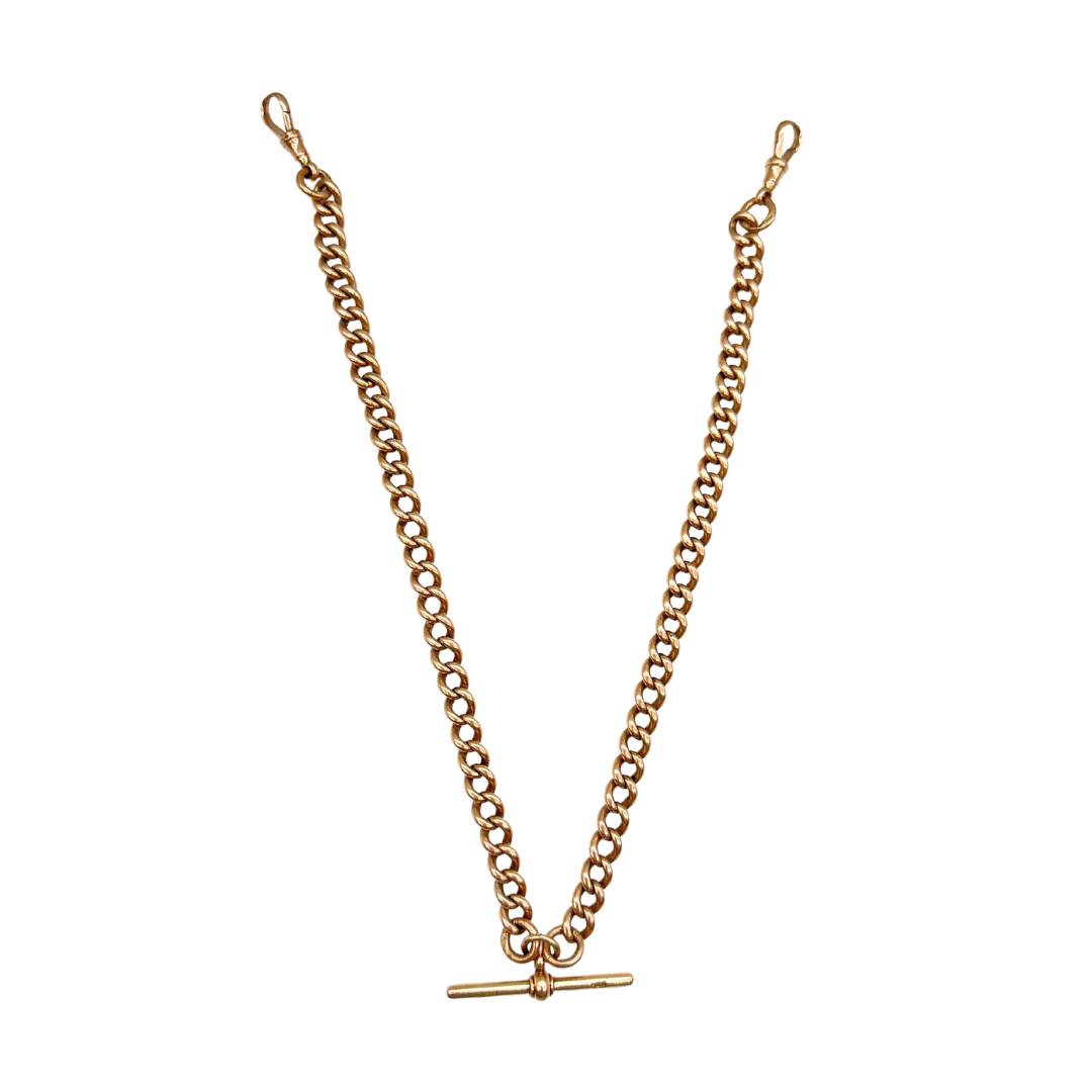 Antique Gold Albert Chain