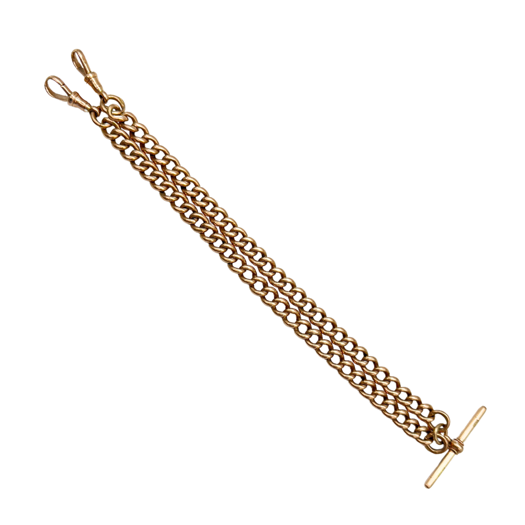 Antique Gold Albert Chain