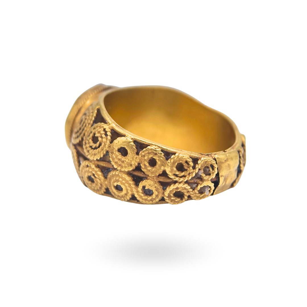 Antique Intaglio Signet Ring