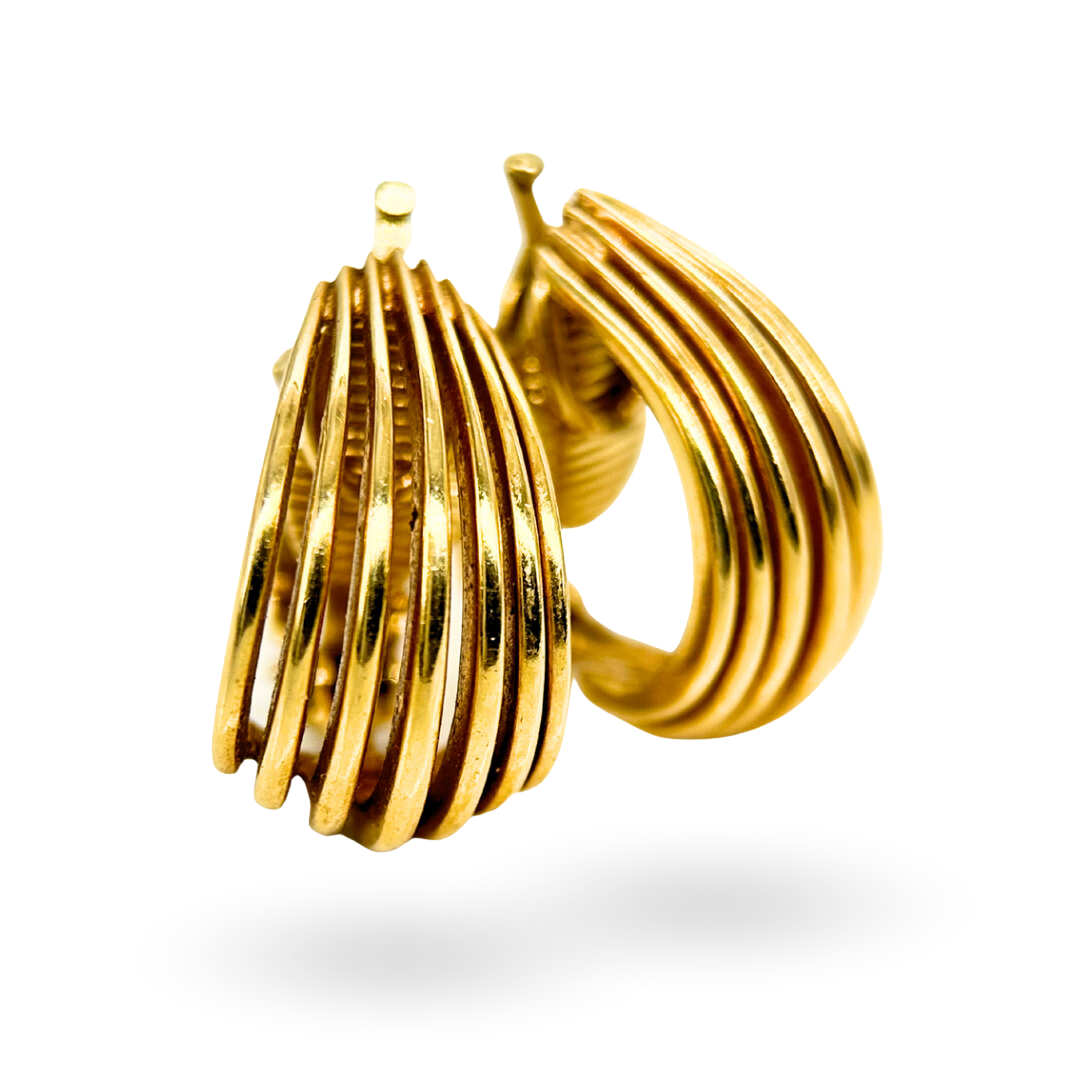 Tiffany & Co. Gold Hoop Earclips