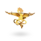 Antique Diamond-set Chimera Brooch / Pendant