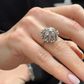 Art Deco Diamond Cluster Ring