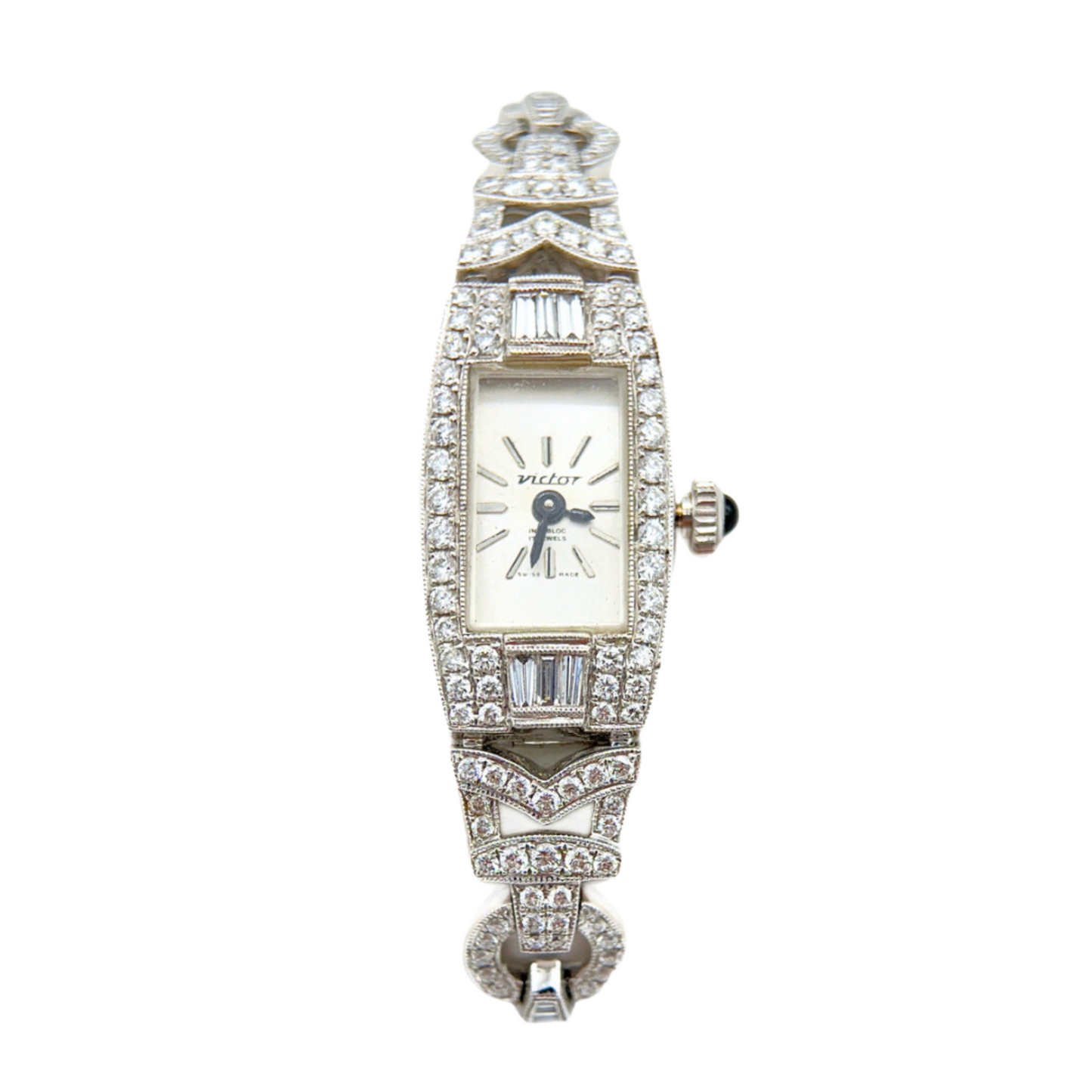 Vintage 18K Diamond Cocktail Watch
