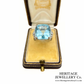 Fine Aquamarine & Diamond Cocktail Ring
