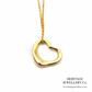 Tiffany & Co. Open Heart Pendant and Chain (16mm)